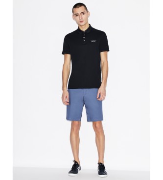 Armani Exchange Polo Logo navy