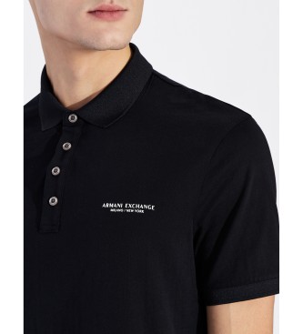 Armani Exchange Polo Logo navy