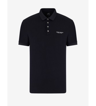 Armani Exchange Polo Logo navy