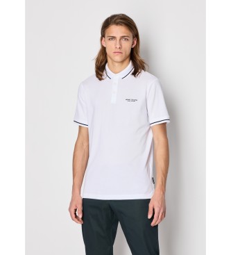 Armani Exchange Polo majica z belimi podrobnostmi