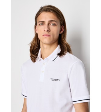 Armani Exchange Poloshirt med hvide detaljer