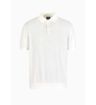 Armani Exchange Plo de malha branco