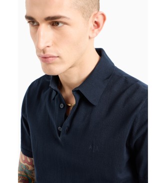 Armani Exchange Polo tricot marine