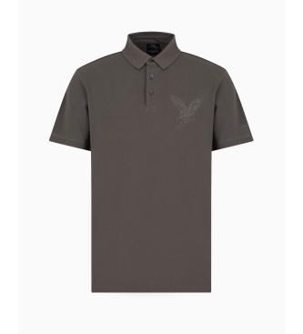 Armani Exchange Polo Asv vert fonc