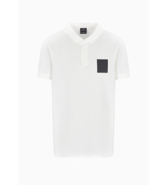 Armani Exchange Organiczne polo w kolorze białym