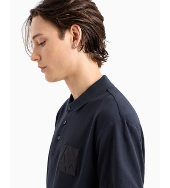 Armani Exchange Polo Organic Marine