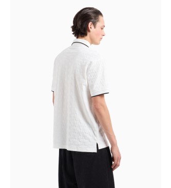 Armani Exchange Mercerised Polo Asv white