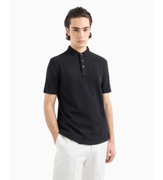 Armani Exchange Polo Fit Logo preto