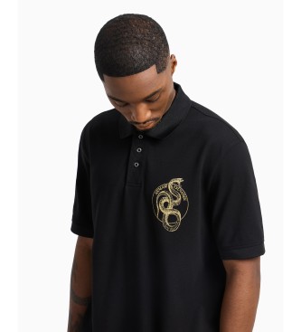 Armani Exchange Polo  manches courtes noir