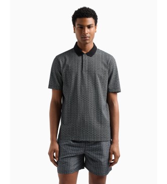 Armani Exchange Polo  manches courtes noir