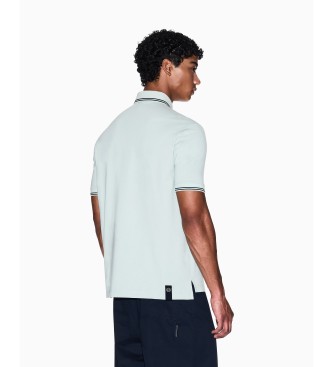 Armani Exchange Regular Cotton Polo Shirt blue