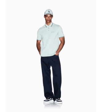 Armani Exchange Regular Cotton Polo Shirt blue