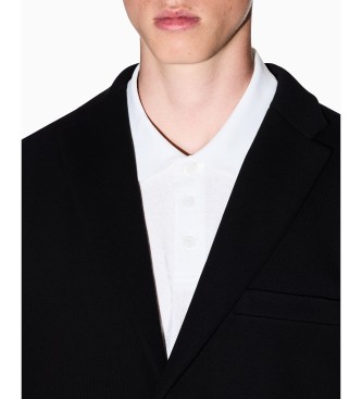 AIX Armani Exchange Polo con silhouette bianca