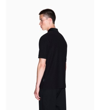 AIX Armani Exchange Polo Silueta negro