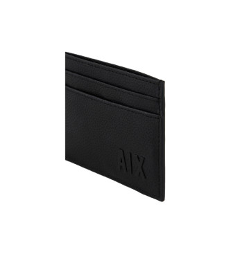 Armani Exchange Kreditna denarnica črna