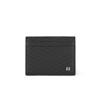 Armani Exchange Porte-cartes dcontract noir