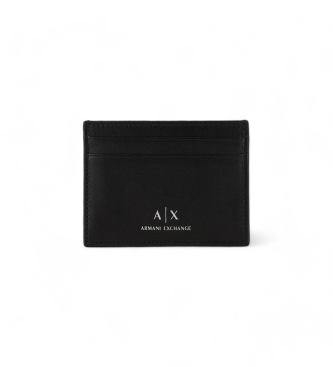 Armani Exchange Porte-cartes noir uni