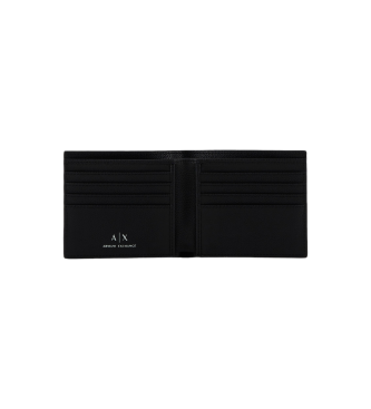 Armani Exchange Logo wallet black