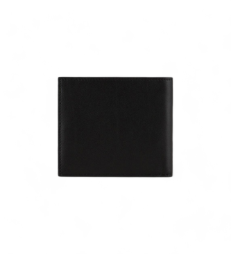 Armani Exchange Wallet Logo black