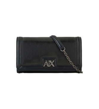 Armani Exchange Brieftasche mit Griff schwarz