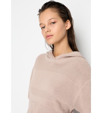 Armani Exchange Brązowy sweter