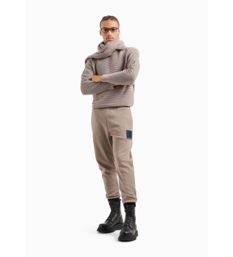 Armani Exchange Maglione girocollo grigio