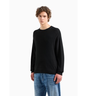 Armani Exchange Pull  manches longues noir