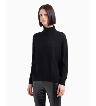 Armani Exchange Pull tricot noir