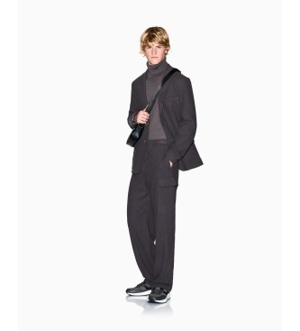 AIX Armani Exchange Želvina siva jopa