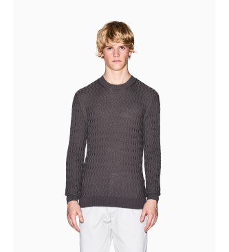 Armani Exchange Dunkelgrner Pullover