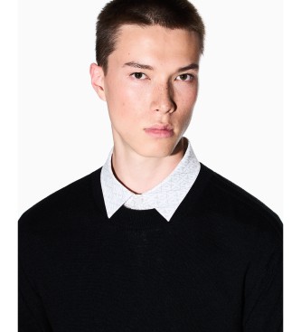 AIX Armani Exchange Maglia nera con design