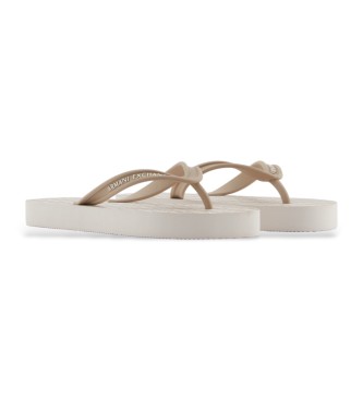 Armani Exchange Chanclas estructura EVA blanco