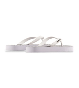 Armani Exchange Chanclas XDQ010 negro, blanco