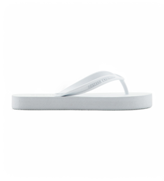 Armani Exchange Chanclas XDQ010 blanco