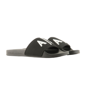 Armani Exchange Flip-flops Ax svart