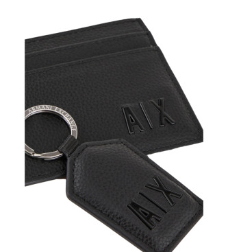 Armani Exchange Leather wallet black