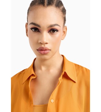 Armani Exchange Chiffon shirt ASV orange