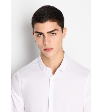 Armani Exchange Camisa Clsica blanco