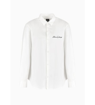 Armani Exchange Klassiek shirt wit