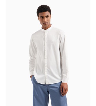 Armani Exchange Camisa de manga larga blanco