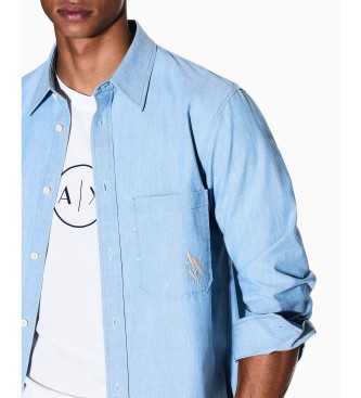 Armani Exchange Skjorta i bl stil