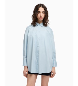 Armani Exchange Bl asymmetrisk skjorta