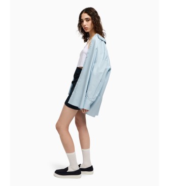 Armani Exchange Bl asymmetrisk skjorta