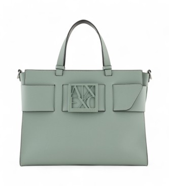 Armani Exchange Grne Einkaufstaschen
