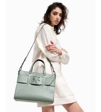 Armani Exchange Grne Einkaufstaschen