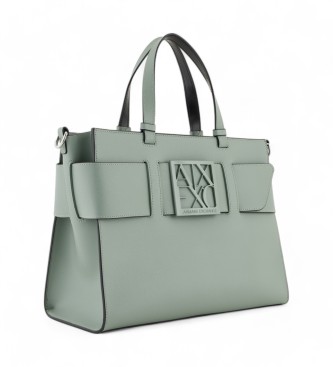 Armani Exchange Grne Einkaufstaschen