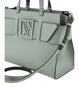 Armani Exchange Grne Einkaufstaschen