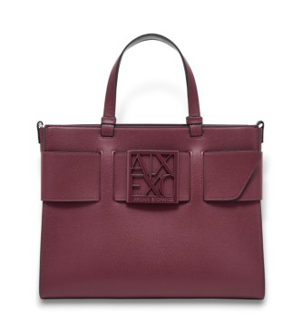 Armani Exchange Point bag burgundy