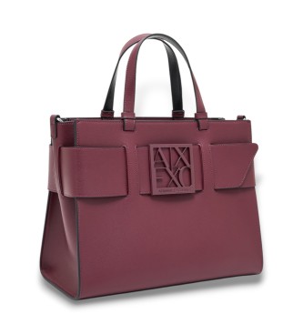 Armani Exchange Point bag burgundy