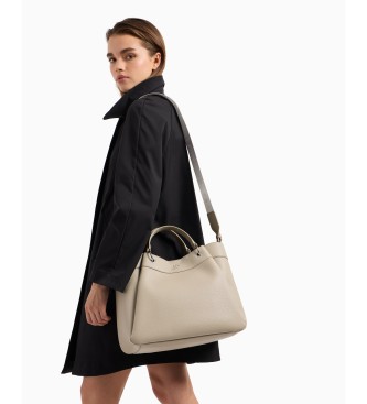 Armani Exchange Beige shopping bag